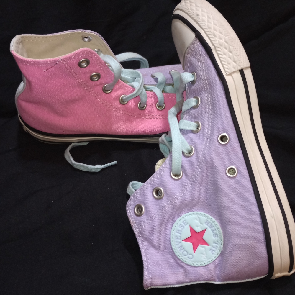 Converse Kids Sneakers - Pink and Lavender